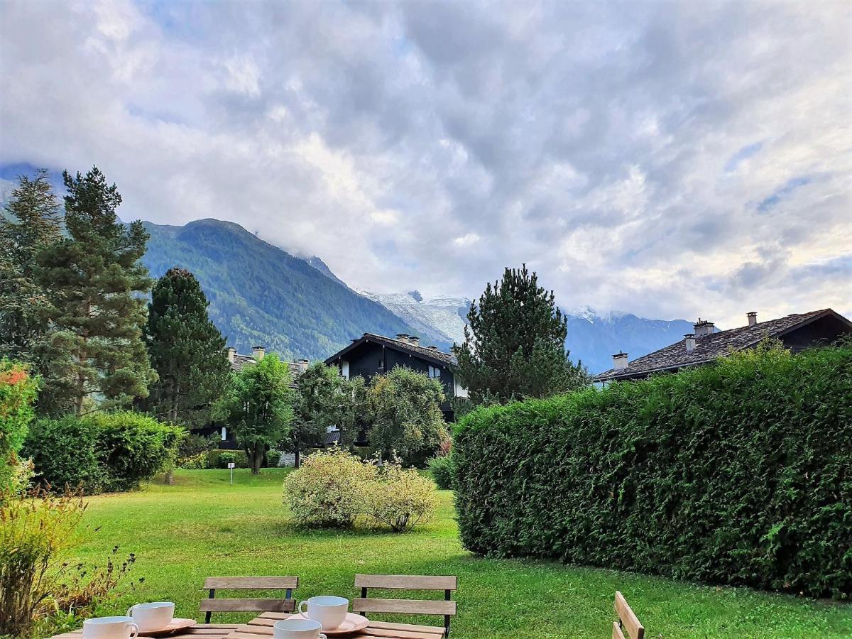 Chamonix Appartement Vue Mont Blanc Avec Jardin 外观 照片