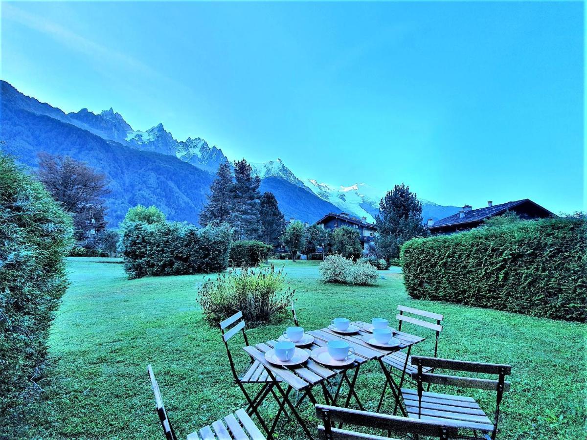 Chamonix Appartement Vue Mont Blanc Avec Jardin 外观 照片