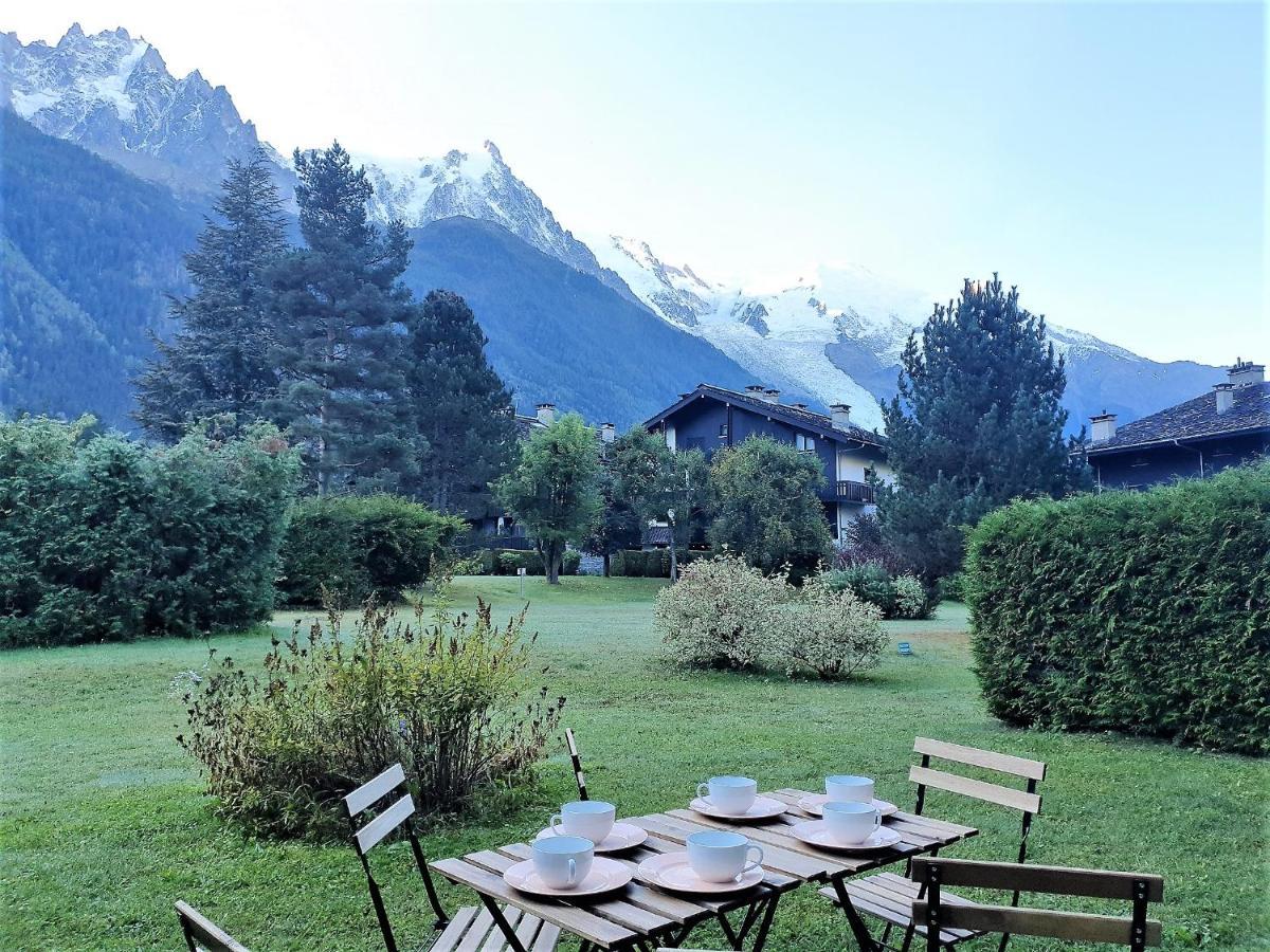 Chamonix Appartement Vue Mont Blanc Avec Jardin 外观 照片